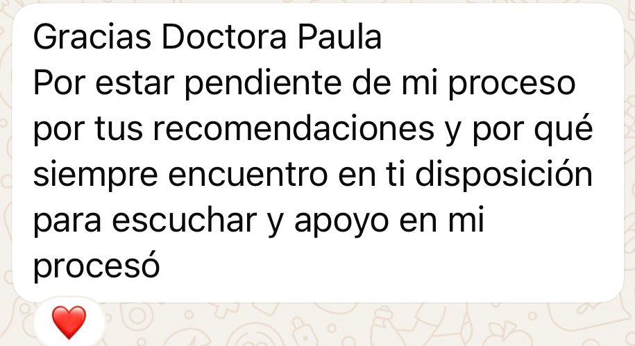 Testimonio de una consultante 2