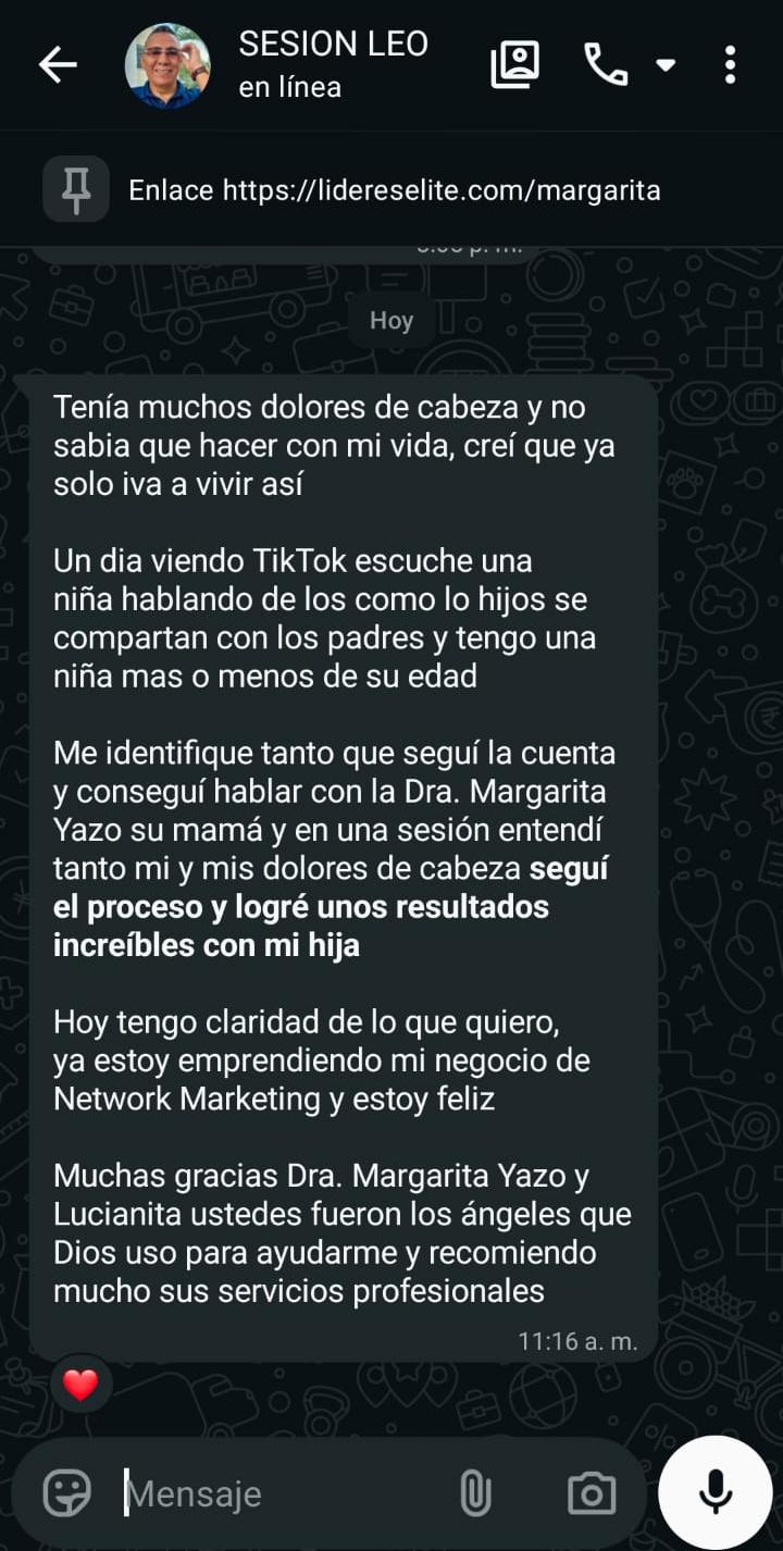 Testimonio 2 — Margarita Yazo