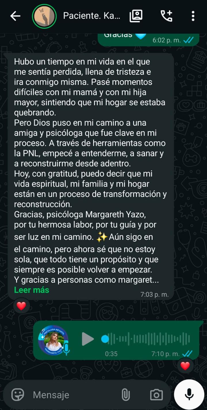 Testimonio 4 — Margarita Yazo