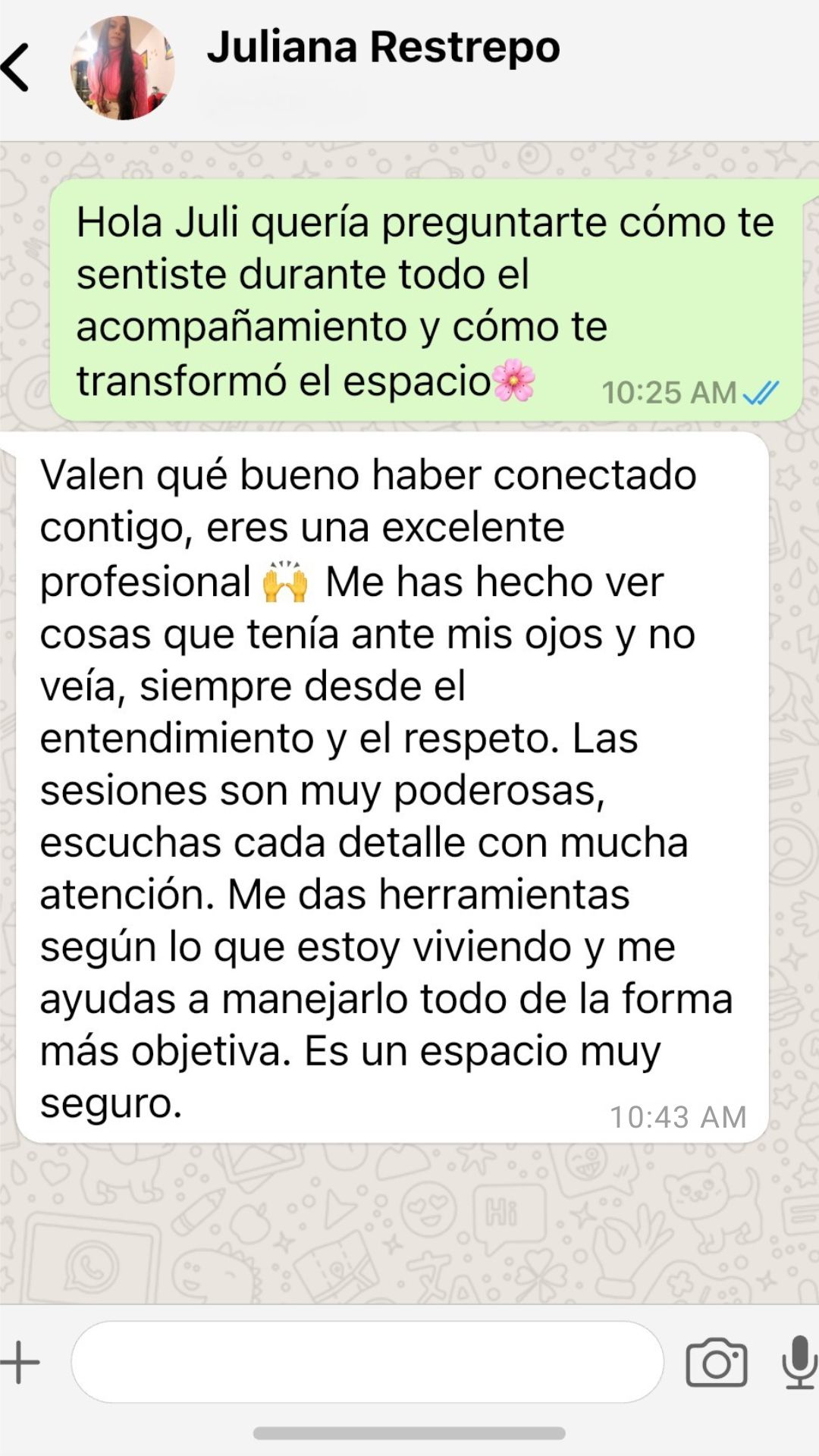 Testimonio 1