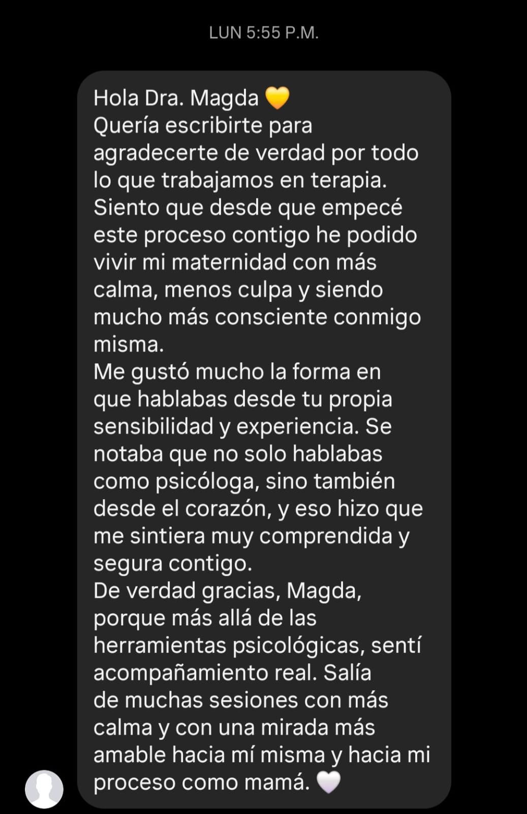 Testimonio 1