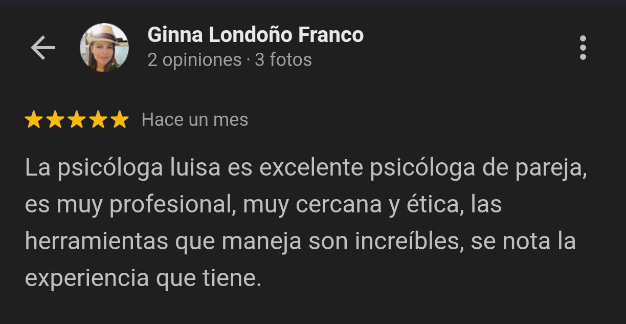 Testimonio 11 de paciente de Luisa Toro