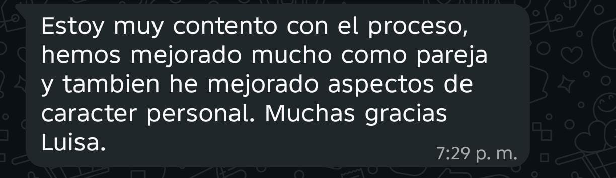 Testimonio 2 de paciente de Luisa Toro